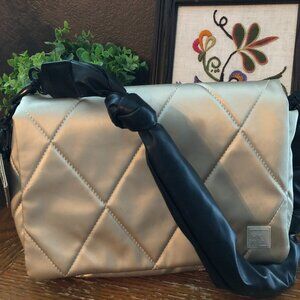 Shawn Killinger x IHKWIP Knotted Shoulder Bag/ Handbag/ Purse  Met Champagne